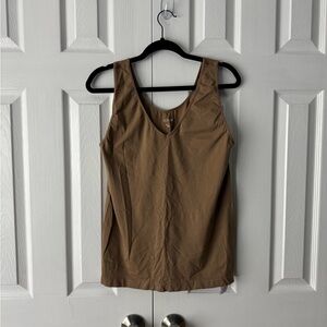 J.Crew Women’s Layering Tank Top – Camel / Caramel Brown – Size XXL